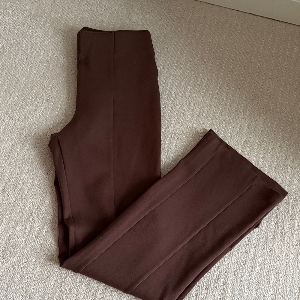Abercrombie & Fitch Brown High-Waisted Pants